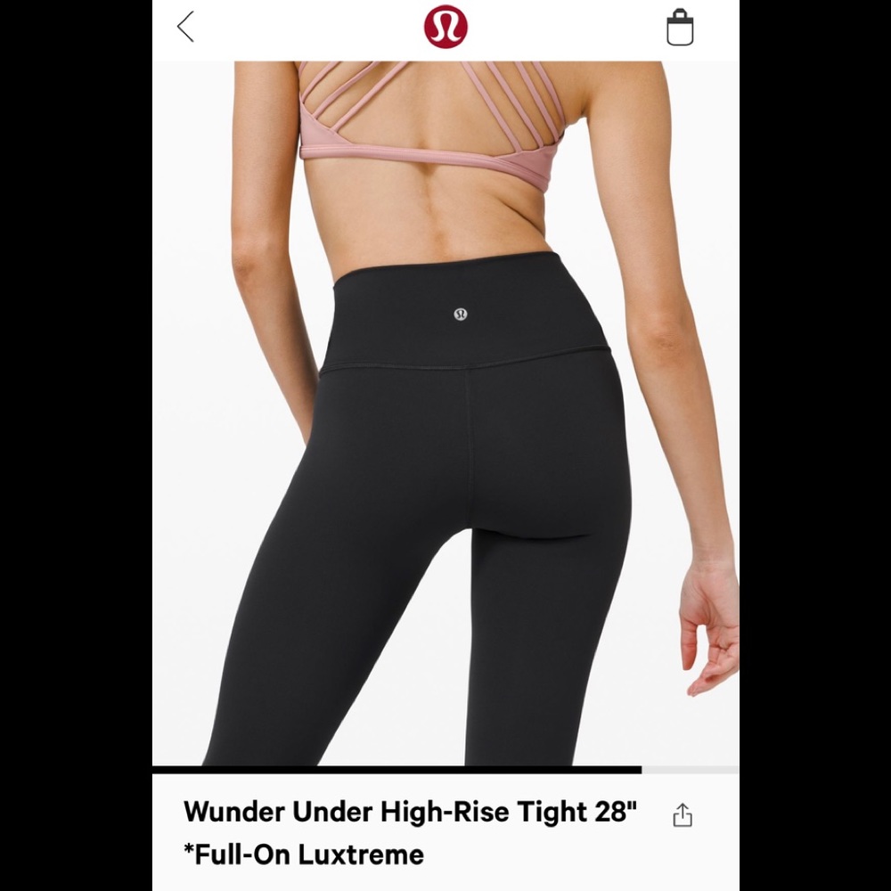 Wunder Under HR Tight 28” Lux